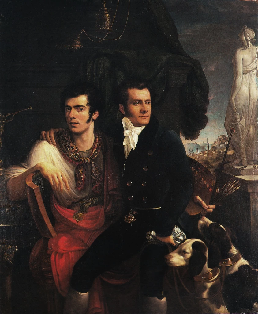 Autoritratto col fratello Francesco - Musei Provinciali di Gorizia